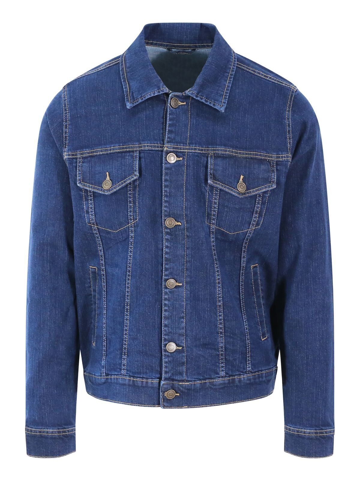 Noah Denim Jacket So Denim by AWDis Dark Blue Wash