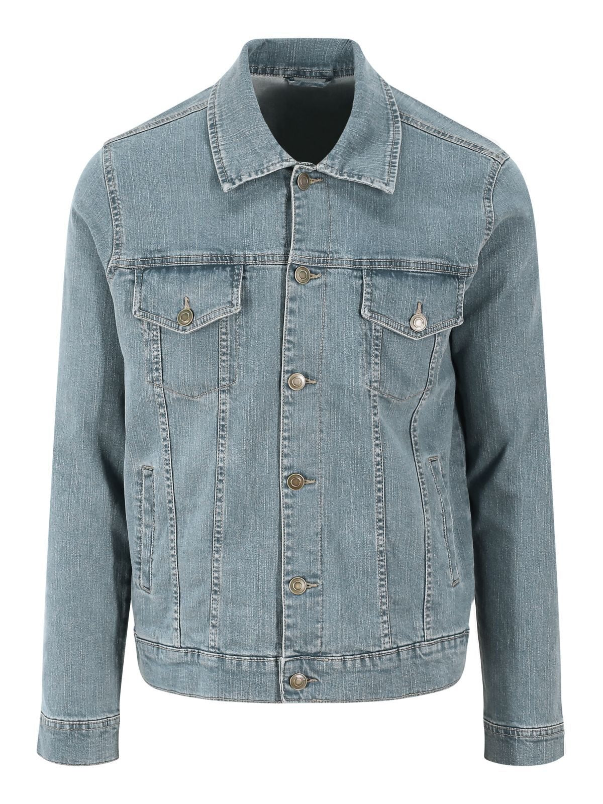 Noah Denim Jacket So Denim by AWDis Light Blue Wash