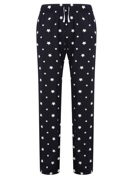 Mens Lounge Pants SF Clothing Navy/White Stars
