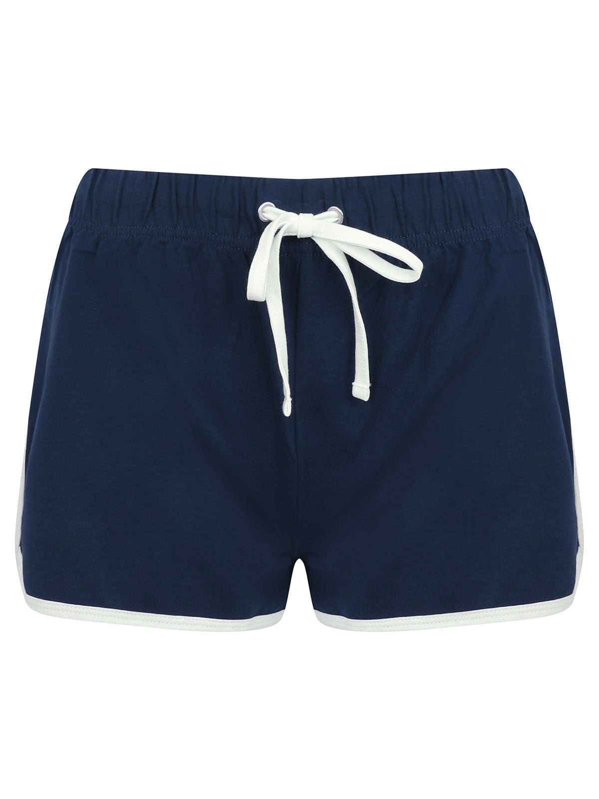 Ladies Retro Shorts SF Clothing Navy/White