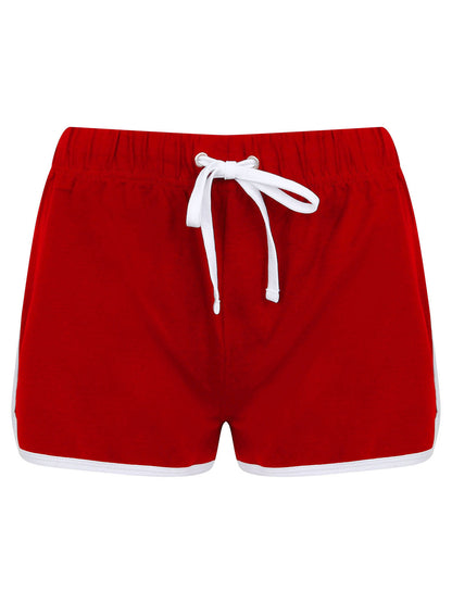 Ladies Retro Shorts SF Clothing Red/White