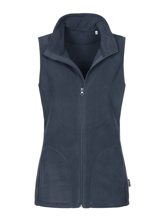 Active Fleece Vest Stedman Blue Midnight