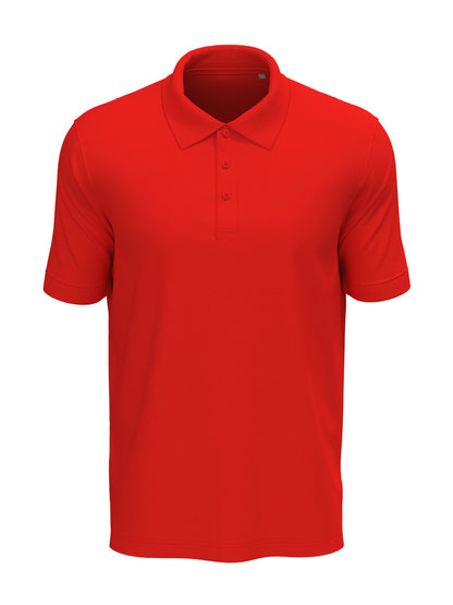 Lux Polo Stedman Scarlet Red