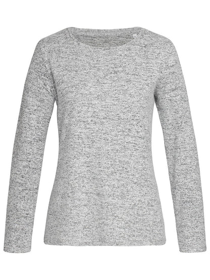 Knit Sweater Stedman Light Grey Melange