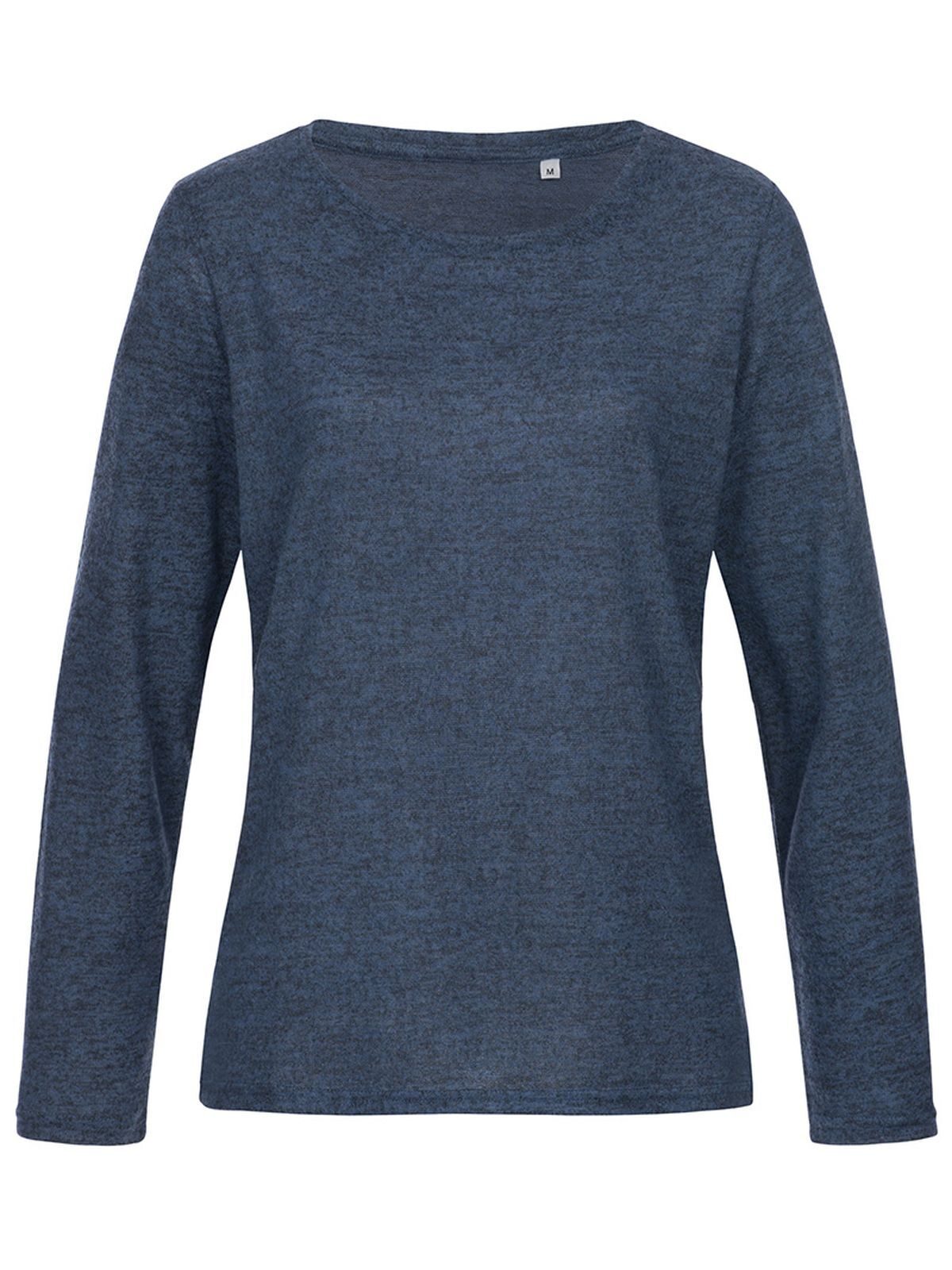 Knit Sweater Stedman Marina Blue Melange