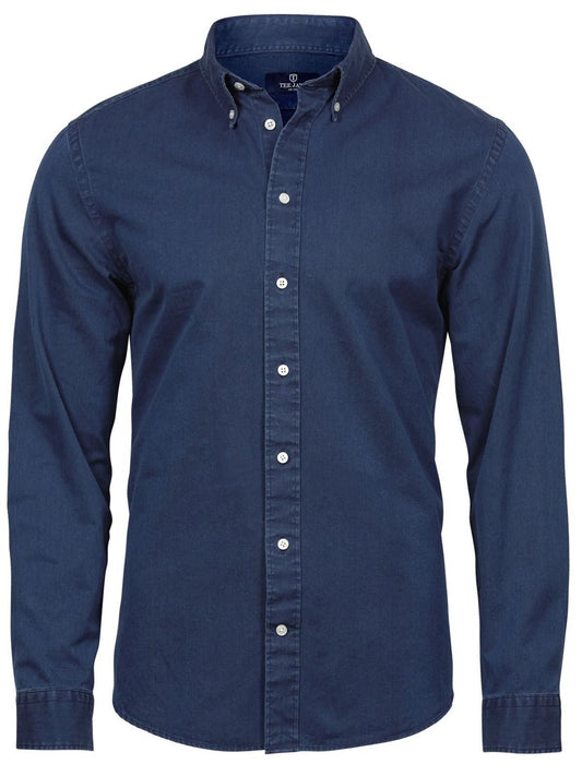 Casual Twill Shirt Tee Jays Indigo