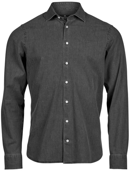 Denim shirt Tee Jays Black Denim