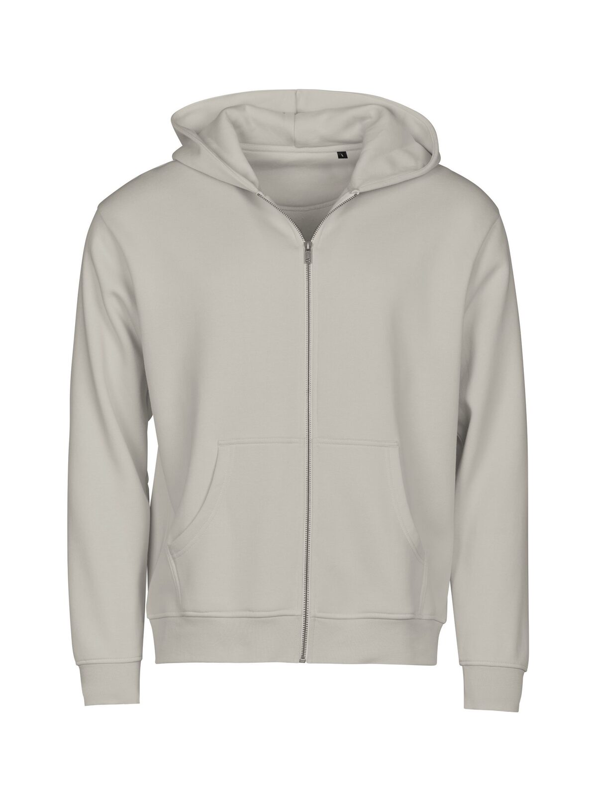 Urban Hooded Full Zip Sweatshirt Tee Jays Cement