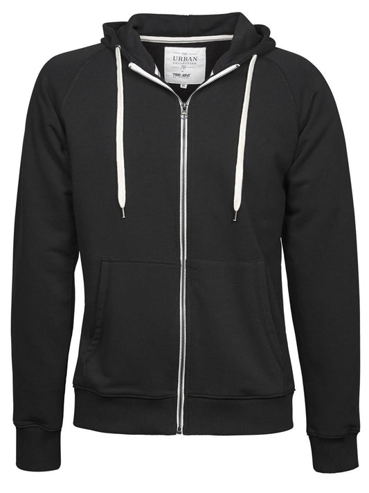 Urban Zip Hoodie Tee Jays Black