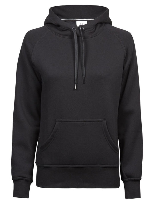 Womens hooded sweatshirt Tee Jays Black