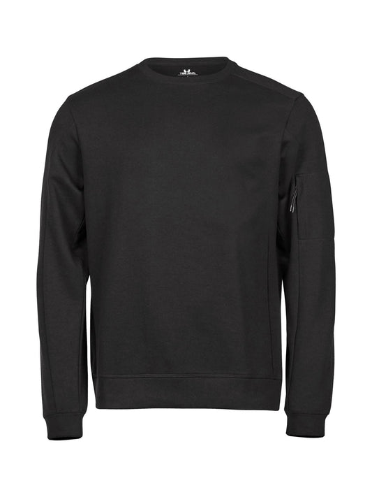 Athletic Crew Neck Sweat Tee Jays Black