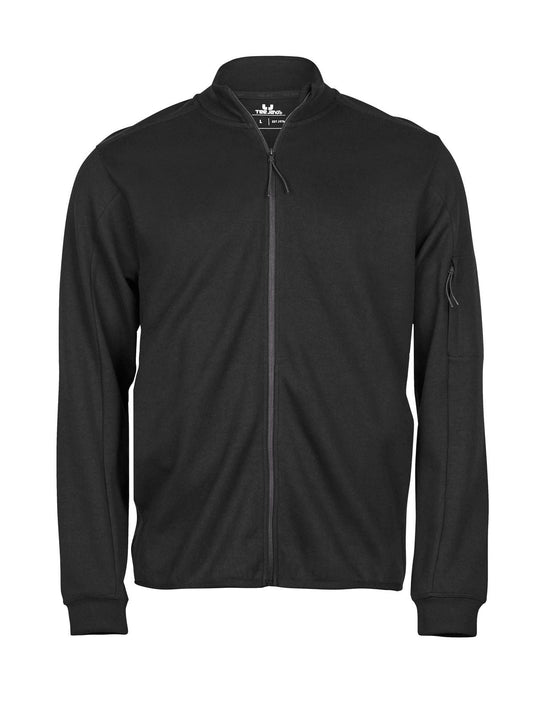 Athletic Full Zip Sweat Tee Jays Black