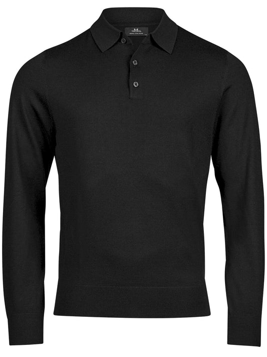 Polo Knit Tee Jays Black