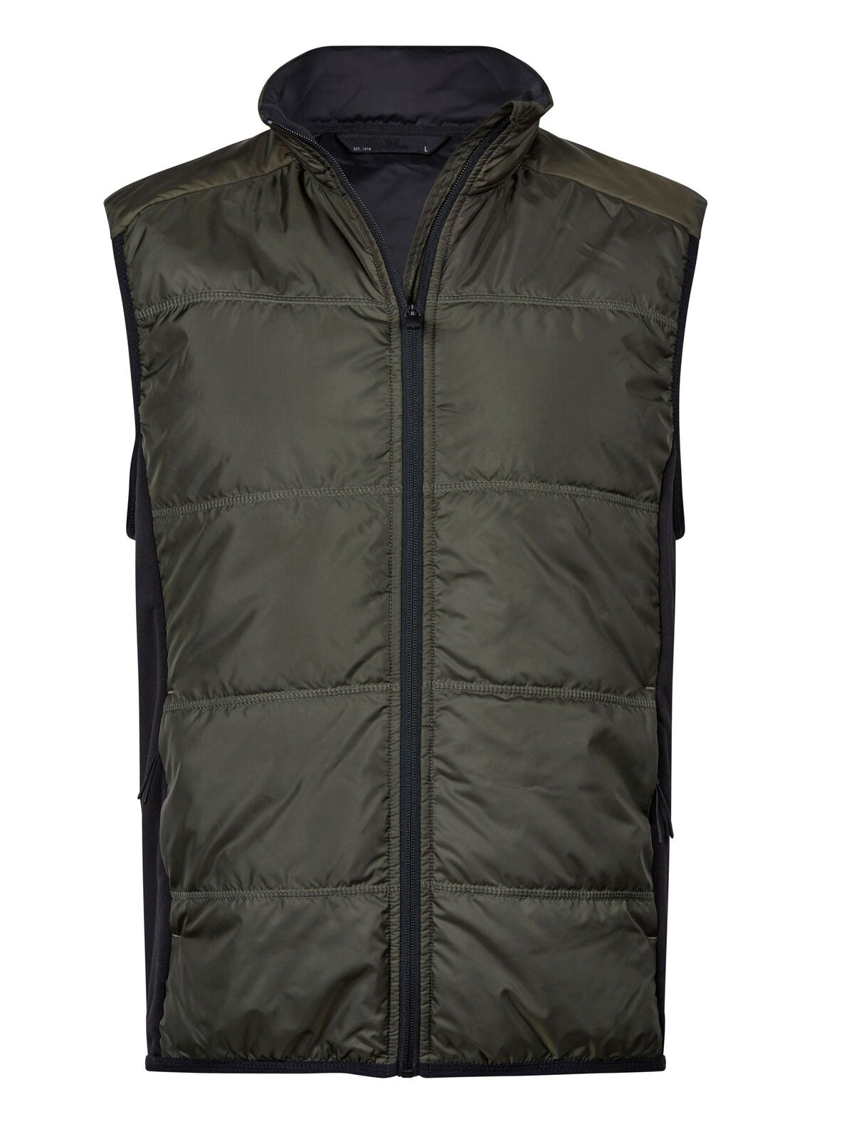 Hybrid-Stretch Bodywarmer Tee Jays Deep Green/Black