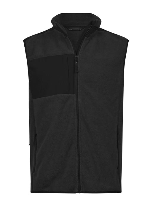 Mountain Fleece Bodywarmer Tee Jays Black/Black
