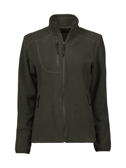 Women’s Trail Fleece Tee Jays Hunter Green