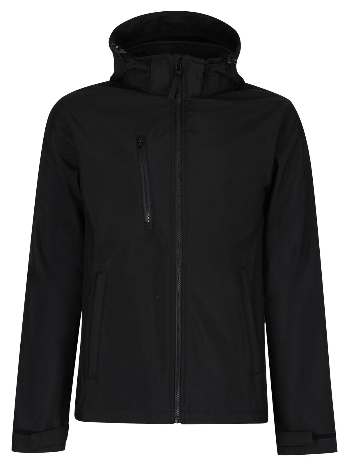 Venturer 3-Layer Hooded Printable Softshell Jacket Regatta Professional Black/Black