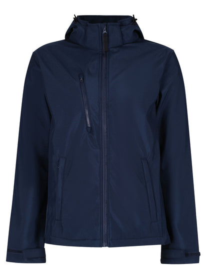 Venturer 3-Layer Hooded Printable Softshell Jacket Regatta Professional Navy/Navy