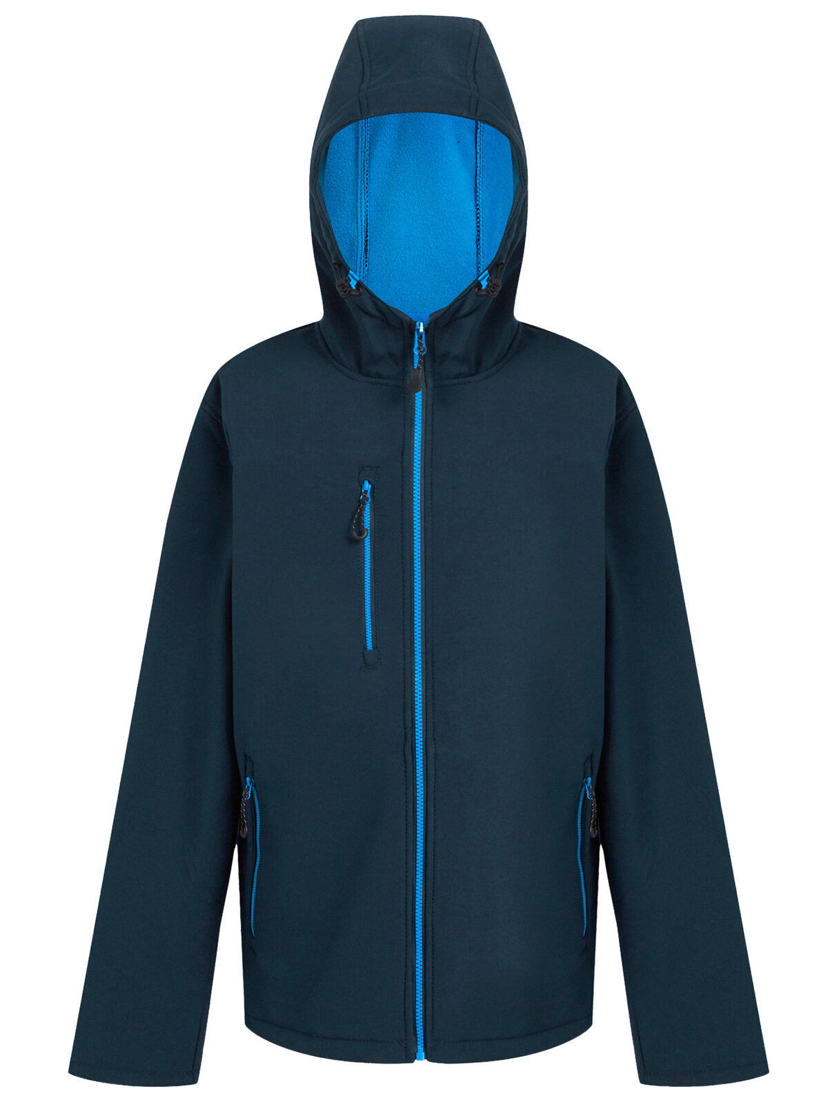Navigate 2-Layer Hooded Softshell Jacket Regatta Professional Navy/French Blue