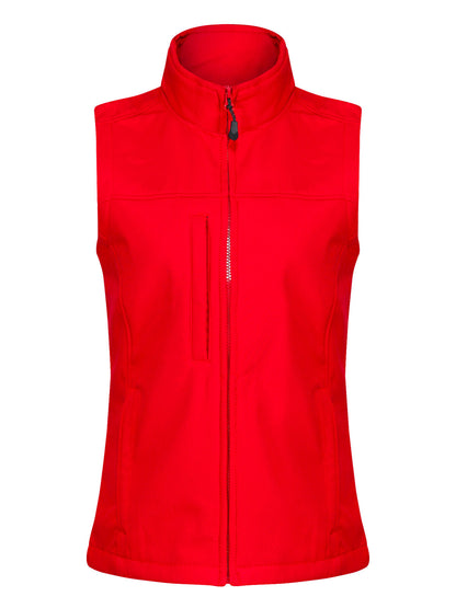Women’s Flux Softshell Bodywarmer Regatta Professional Classic Red
