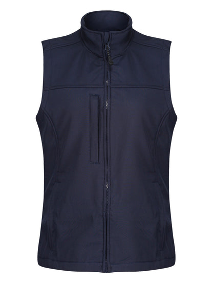 Women’s Flux Softshell Bodywarmer Regatta Professional Navy/Navy