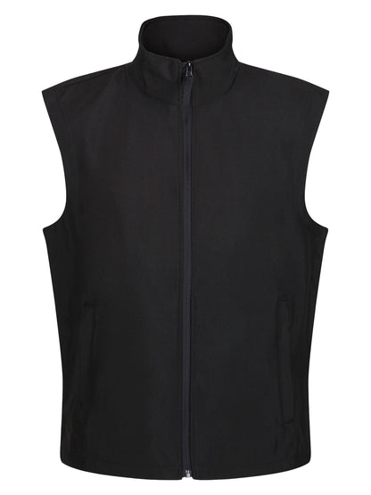 Classic Printable Softshell Bodywarmer Regatta Professional All Black