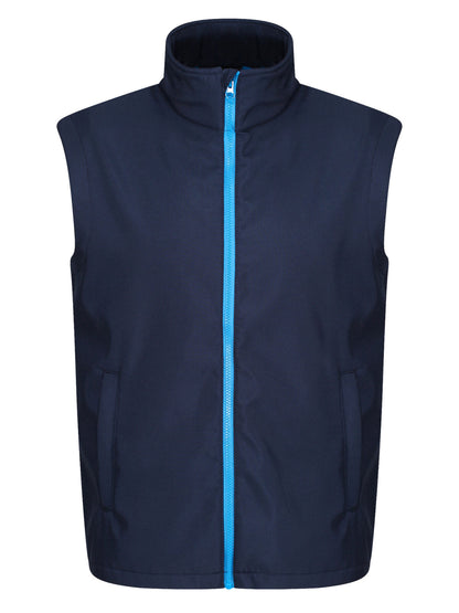 Ablaze Printable Softshell Bodywarmer Regatta Professional Navy/French Blue