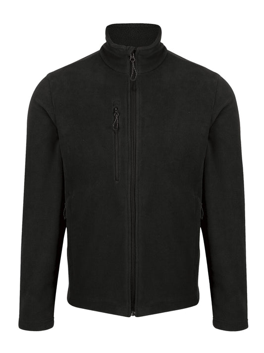 Honestly Made Recycled Fleece Jacket Regatta Professional All Black