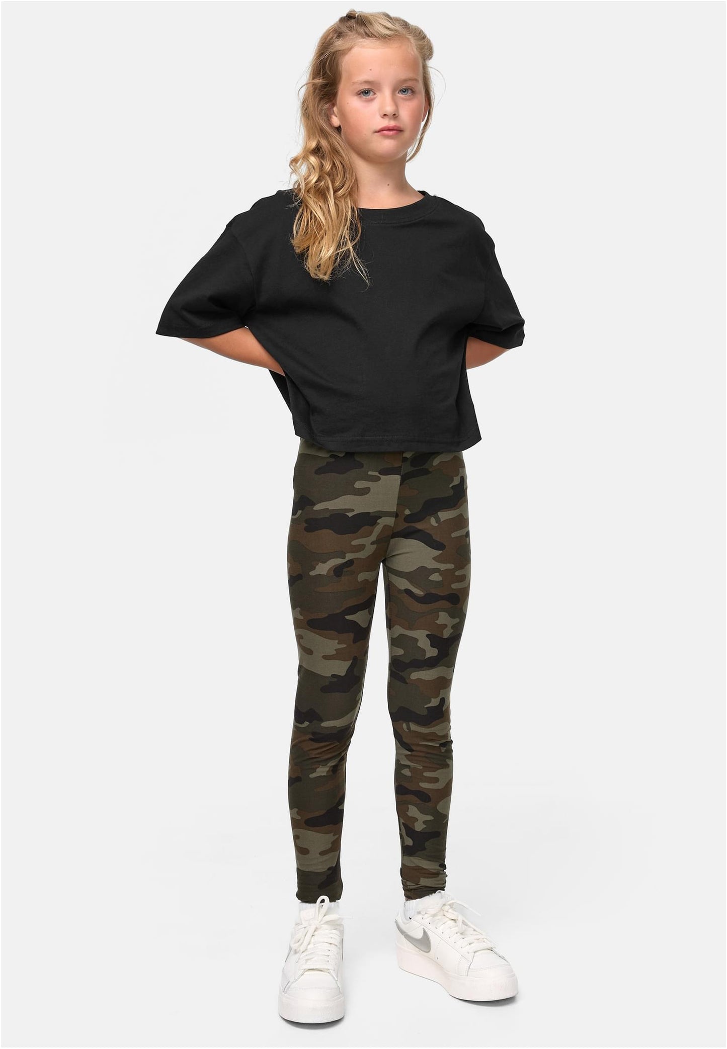 Girls Camo Leggings