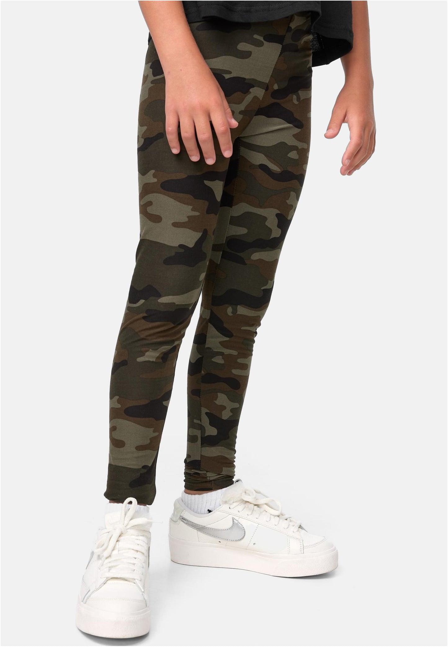 Girls Camo Leggings