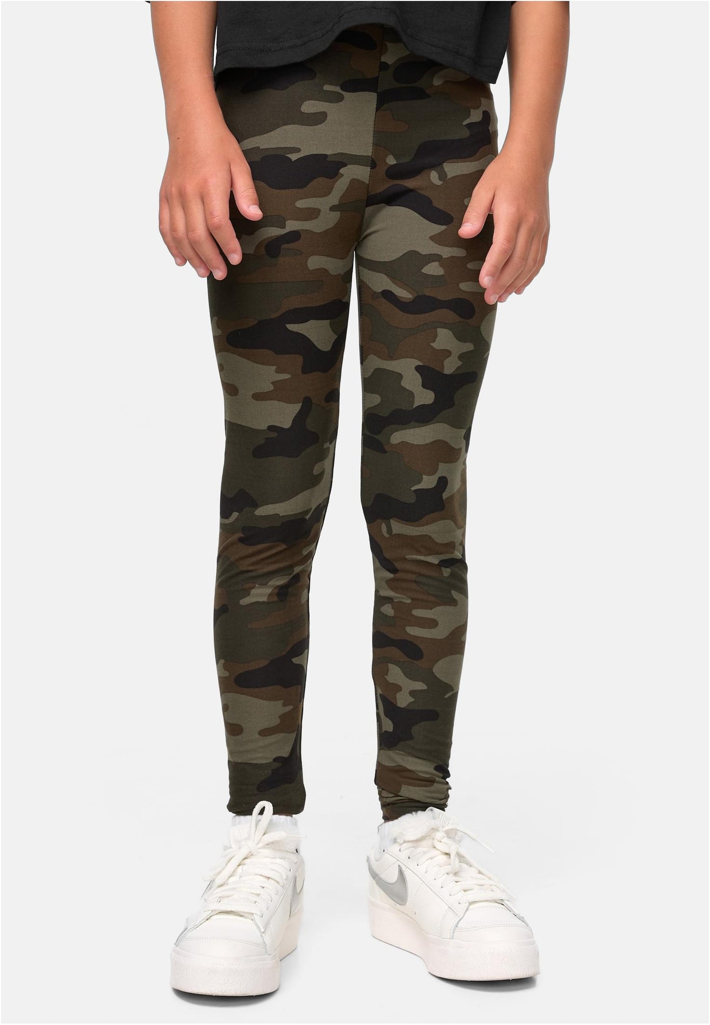 Girls Camo Leggings