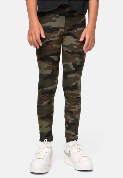 Girls Camo Leggings