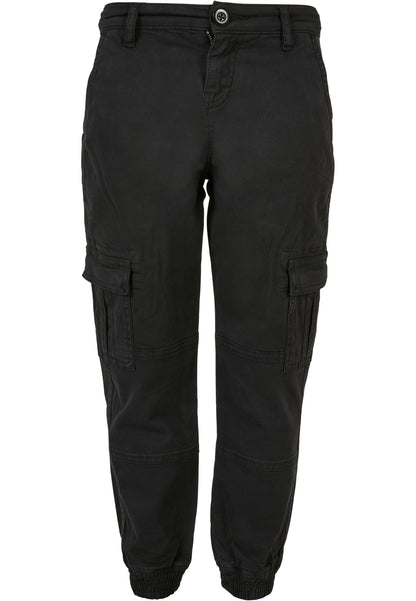 Boys Washed Cargo Twill Jogging Pants