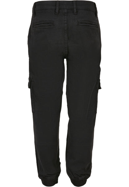 Boys Washed Cargo Twill Jogging Pants
