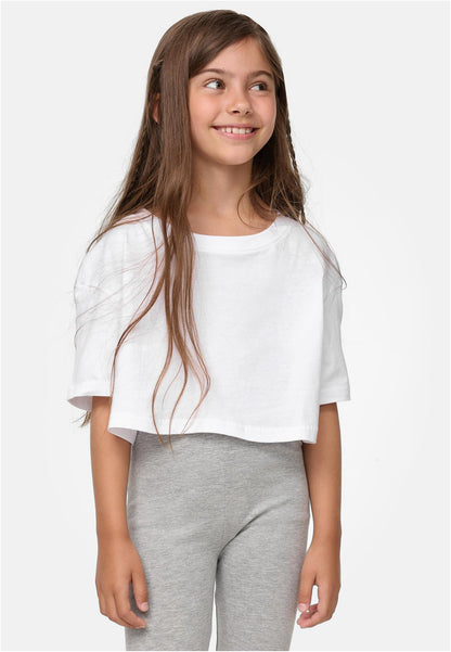 Girls Short Kimono Tee