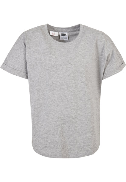 Boys Long Shaped Turnup Tee 2-Pack