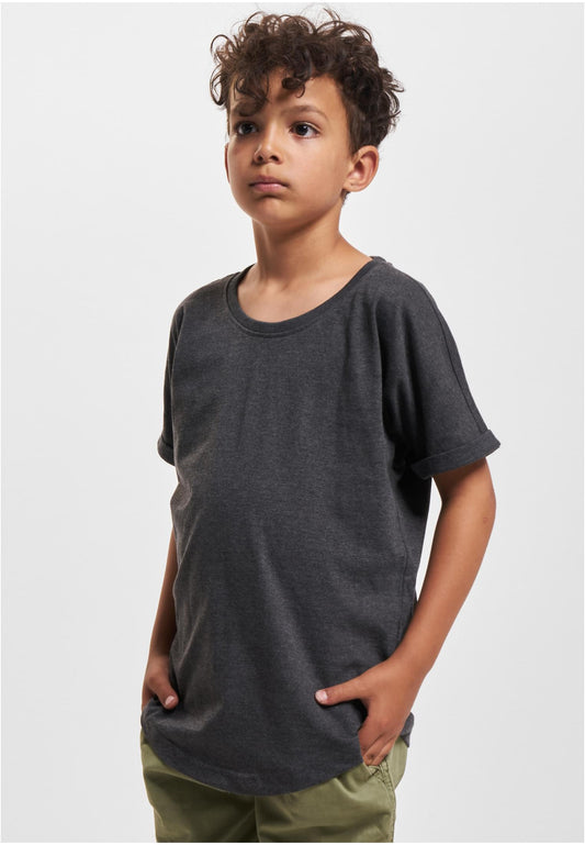 Boys Long Shaped Turnup Tee
