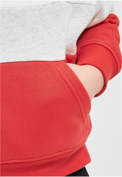 Girls Oversized 3-Tone Hoody