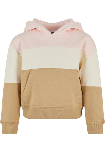 Girls Oversized 3-Tone Hoody