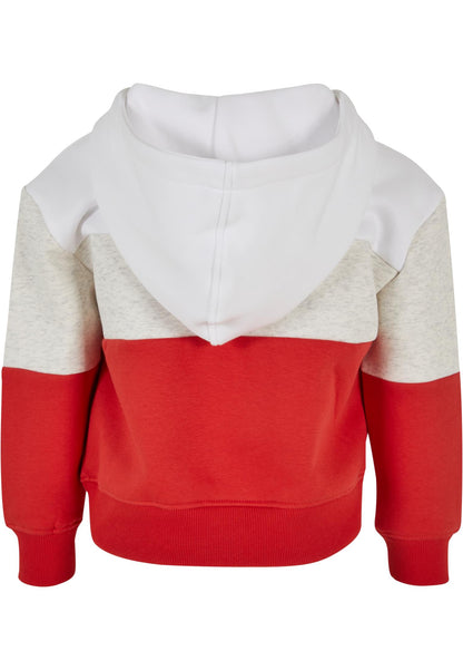 Girls Oversized 3-Tone Hoody