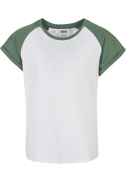 Girls Contrast Raglan Tee 2-Pack