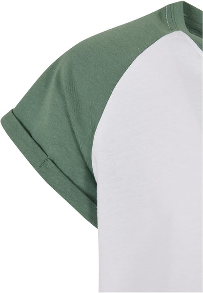 Girls Contrast Raglan Tee 2-Pack