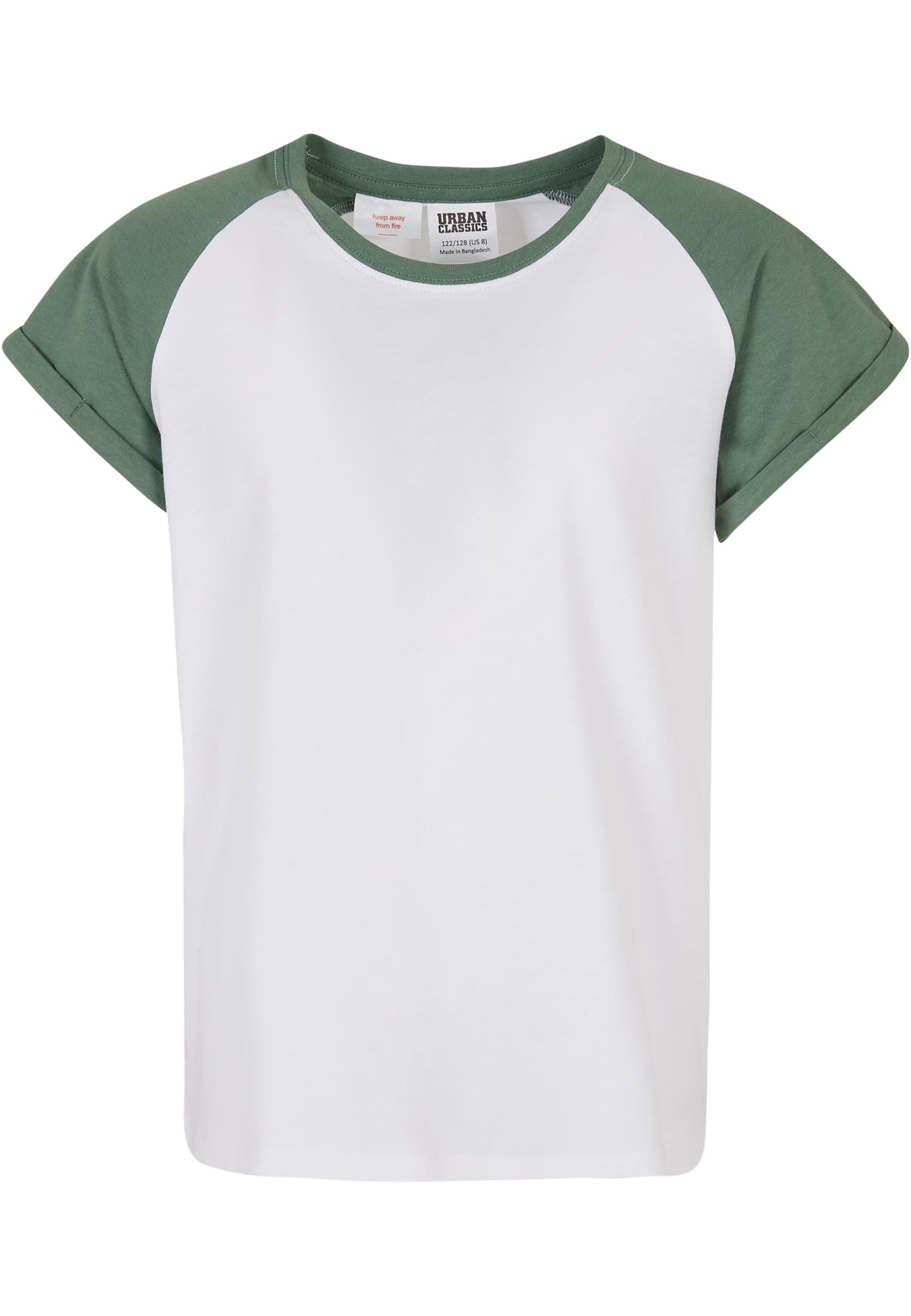 Girls Contrast Raglan Tee