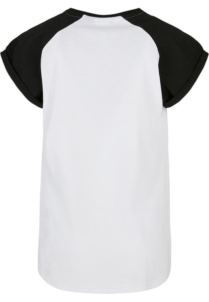 Girls Contrast Raglan Tee