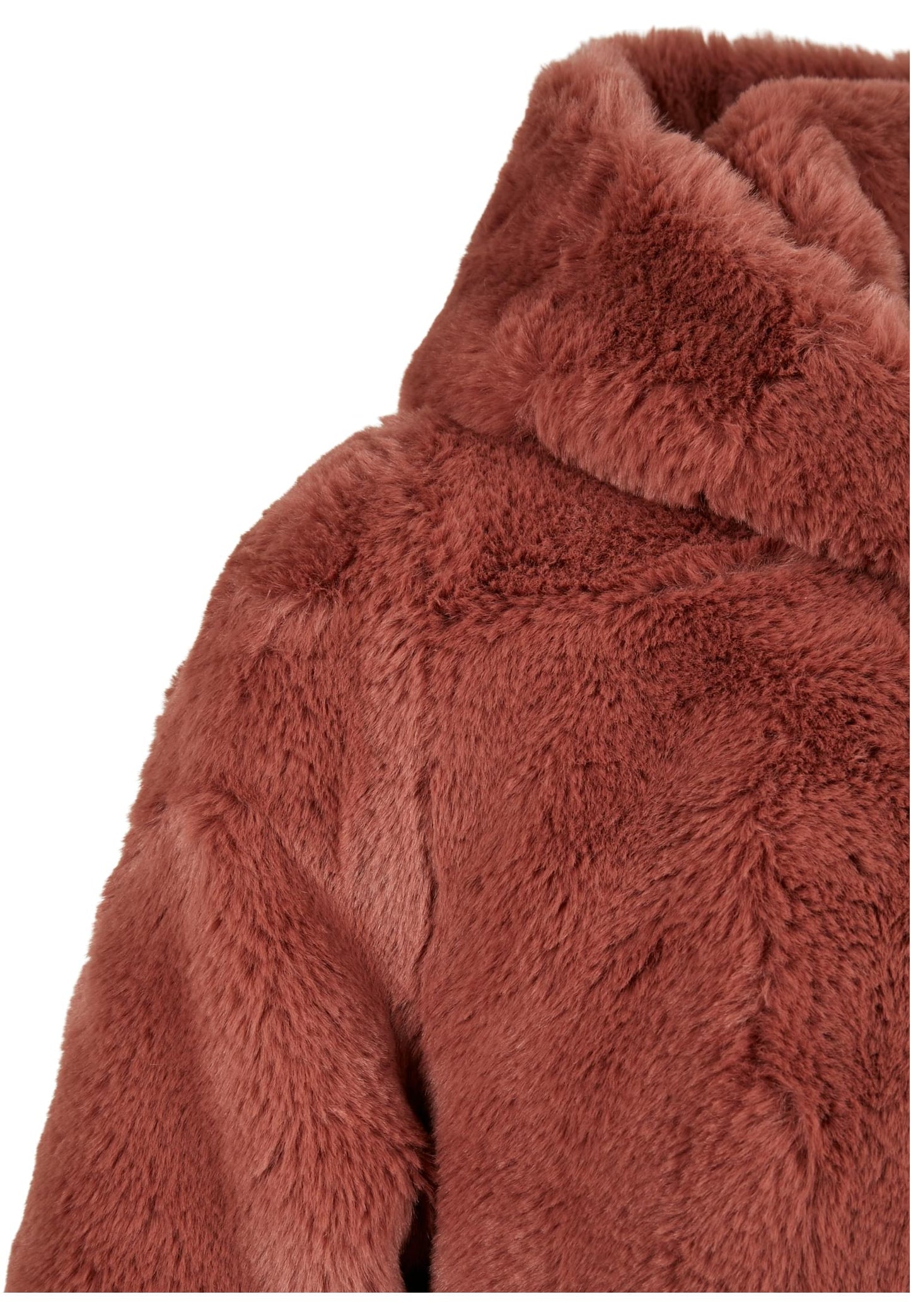 Girls Hooded Teddy Coat