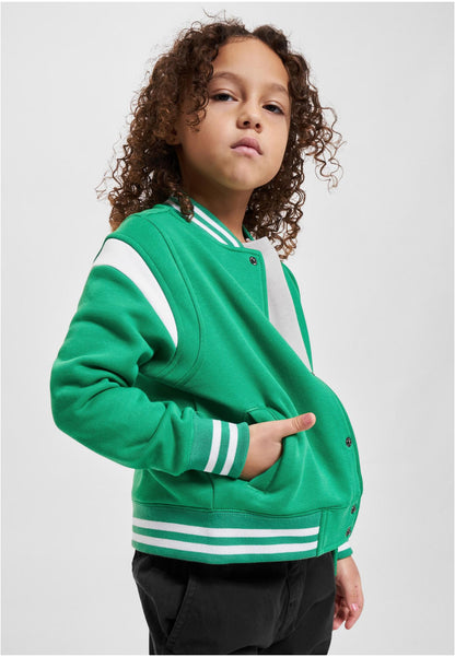 Boys Inset College Sweat Jacket