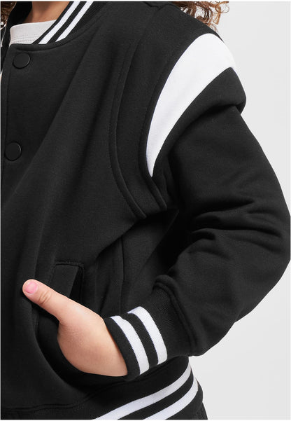 Boys Inset College Sweat Jacket