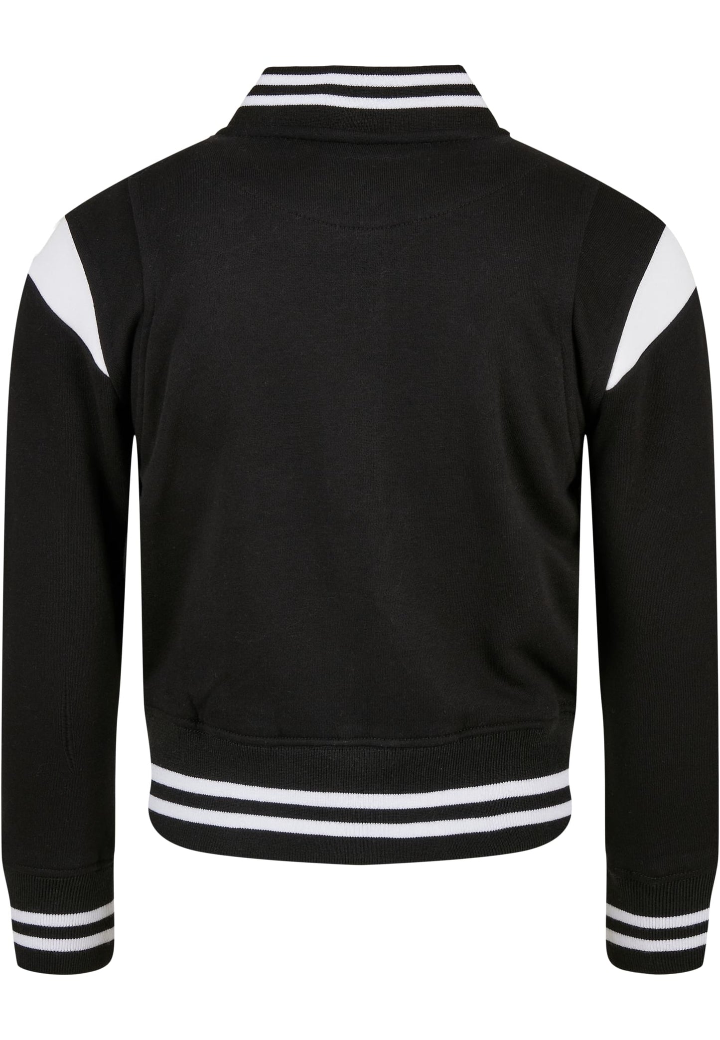 Girls Inset College Sweat Jacket