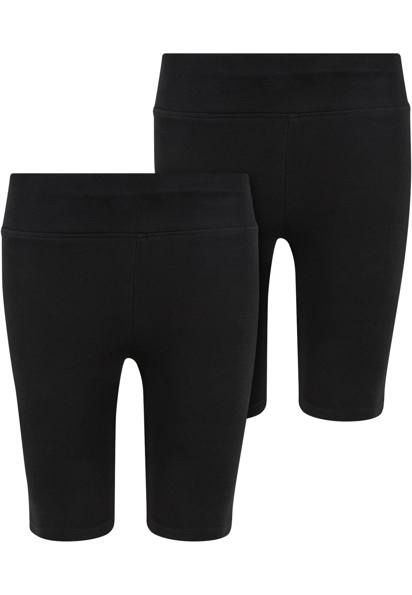 Girls High Waist Cycle Shorts 2-Pack