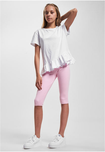Girls High Waist Cycle Shorts